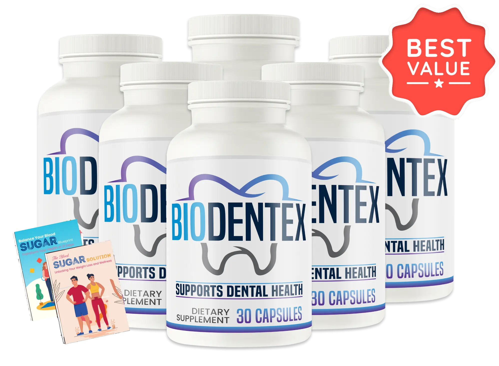 BioDentex 180 Day Supply 6 Bottles